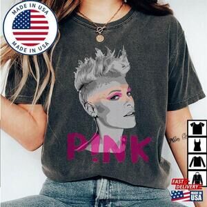 Pnk P1nk Singer Summer Carnival  Tour T-Shirt Trustfall Album T1  Classic